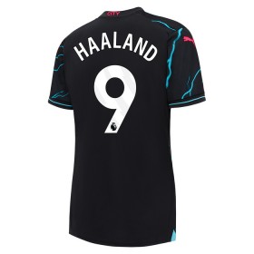 Camisetas Manchester City Haaland 9 Tercera 2023-24 - Mujer